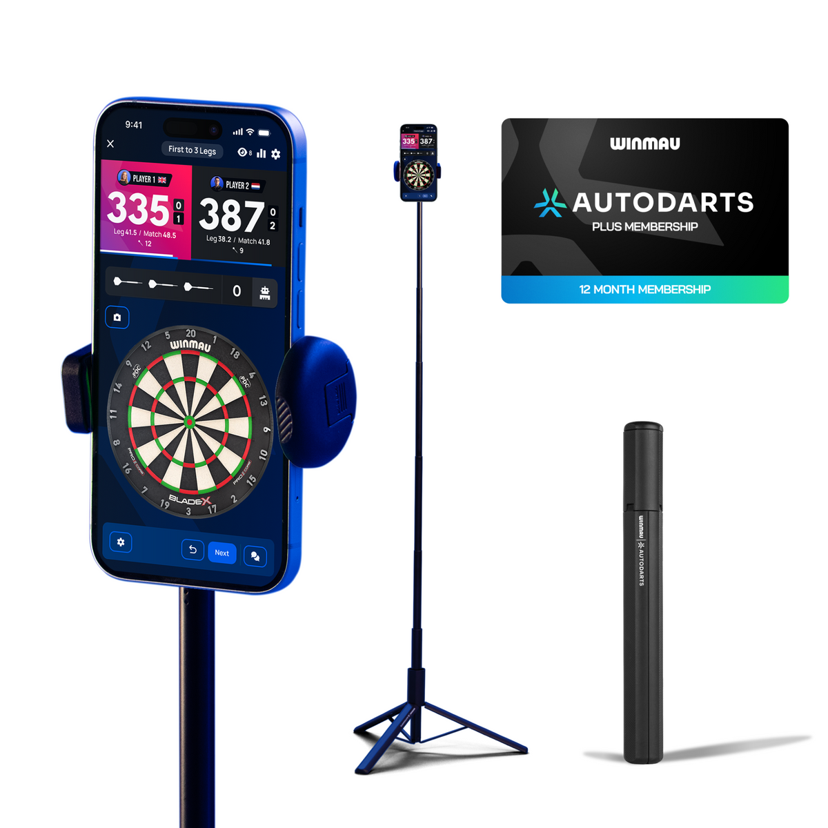 Autodarts Device Stand + 12 maanden Plus abonnement