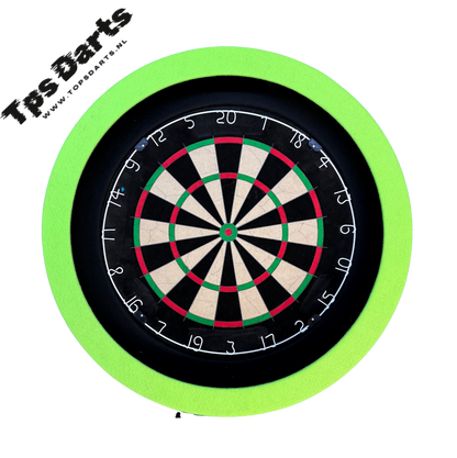 TPS Darts Surround Pure Black-Lime Green