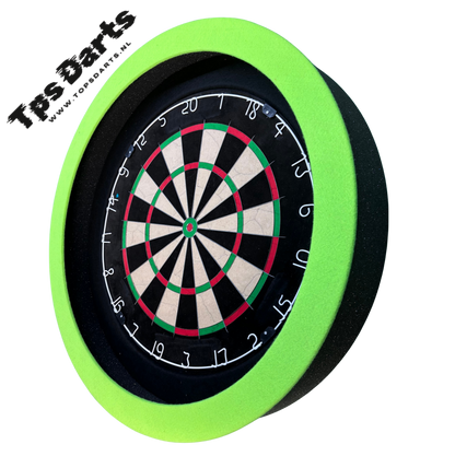 TPS Darts Surround Pure Black-Lime Green