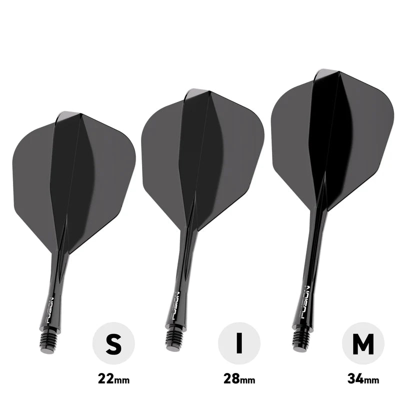 Winmau Fusion #6 transparant Black