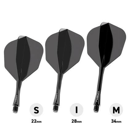 Winmau Fusion #6 transparant Black